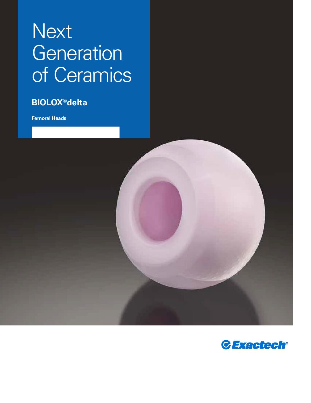 Exactech Biolox Delta Product Sheet - 12-0000656