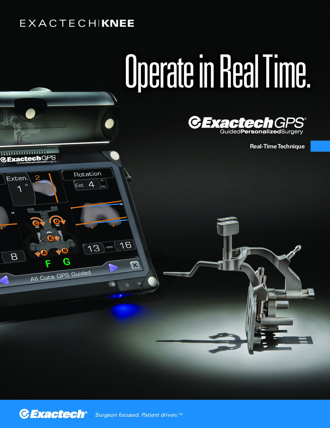 Exactech GPS Real Time Product Sheet - 712-26-11